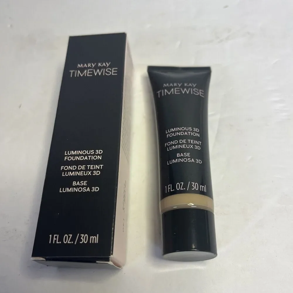 NEW Mary Kay Timewise Luminous 3D Foundation Beige c 140 100024 Makeup